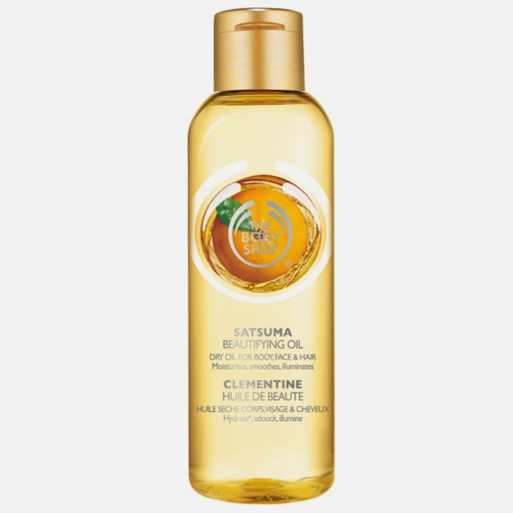 The Body Shop Satsuma Beautifying Oil For Body, Face & Hair 3.3 Fl Oz Rare NEW